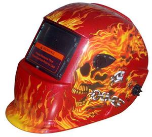 Welding Helmet ALFA IN S777a Fire Red
