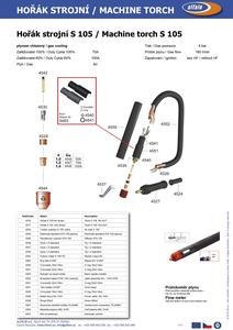 Torch S 105 12m Plasma PEGAS 100 Plasma AUT