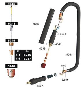 ELETTRODO CORTO / SHORT ELECTRODE S125