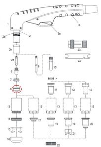 Dýza long life 1.1 LT-150(bal.10)