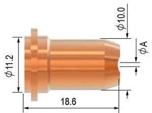 Cutting Tip 0,9 standard groove(pkg.10)