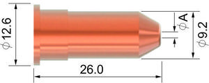 Cutting Tip 1,0 Contact Extended SCB50(pkg.5)