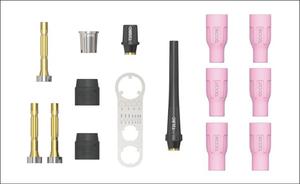 SMALL GAS LENS BODY ACCESSORY KIT 1,6; 2,0;2,4mm