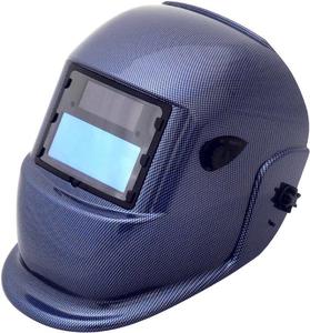 Welding Helmet Barracuda S777C Carbon Fibre Blue